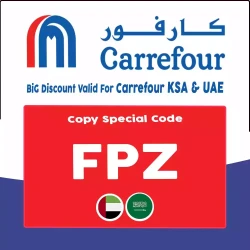 كارفور السعودية Carrefour promo code KSA 2024 : (FPZ) Get Extra Discount Up To 80% for all Carrefour offers | aQua Coupon